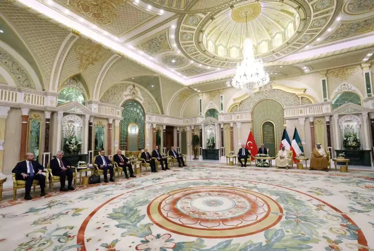 Cumhurbaşkanı Erdoğan, Kuveyt Emiri es Sabah ile Görüştü