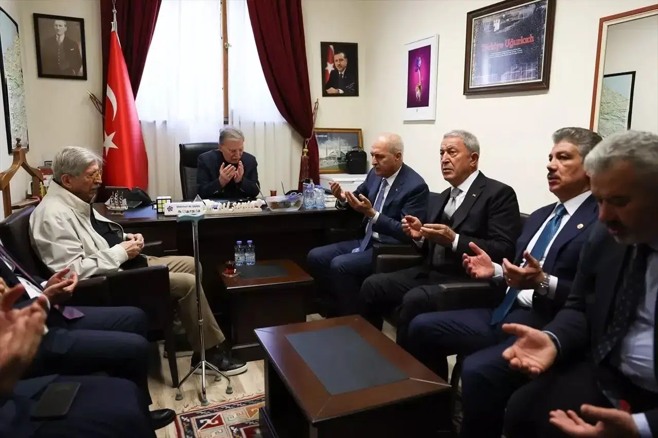 TBMM Başkanı Numan Kurtulmuş'tan Taziye Ziyareti