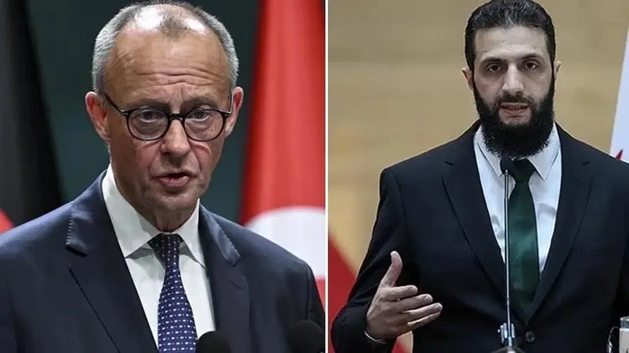 Almanya Başbakanı Merz'den Suriye Cumhurbaşkanı Şara'ya Davet