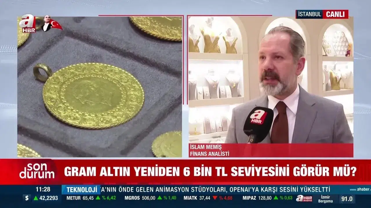 Piyasalar Yeni Haftaya Dalgalı Başladı: Gram Altın 6 Bin TL'yi Görecek mi?
