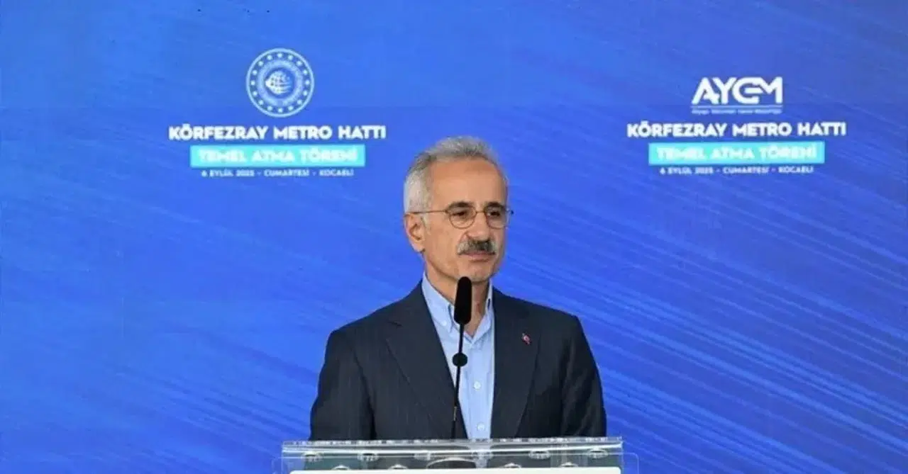 Kocaeli Körfezray Metro Hattı'nın Temeli Atıldı