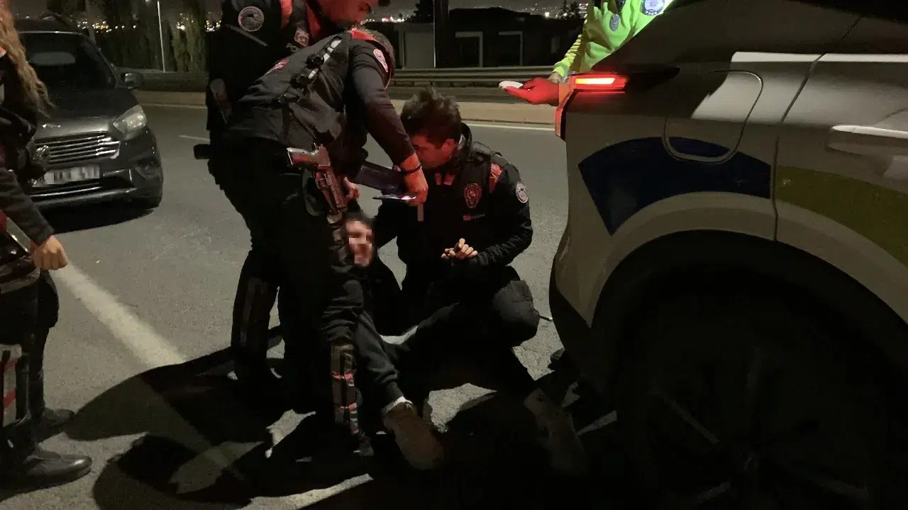 Polisten kaçarken yakalandı: 335 bin liralık cezayı duyunca gözyaşlarına boğuldu