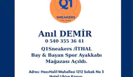 Q1 Sneakers Spor Ayakkabı Mağazası Hizmete