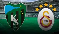 Galatasaray'da Kocaelispor maçı kadrosu belli oldu! İşte sahaya çıkacak 11'ler