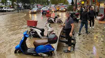 Giresun’da Sağanak Yağış Hayatı Felç Etti