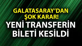 Galatasaray'da Beklenmedik Ayrılık: Yeni Transferin Biletini Kestiler