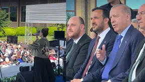 Haliç'te tarihi gün: Erdoğan, Azerin’in ezgilerine böyle eşlik etti