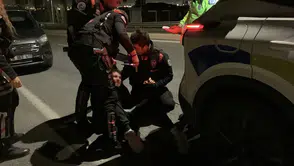 Polisten kaçarken yakalandı: 335 bin liralık cezayı duyunca gözyaşlarına boğuldu