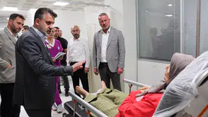 Manisa'daki acı kazanın ardından Bursa'dan destek eli: Yaralılar hastanede ziyaret edildi