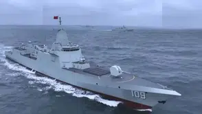 Çin, Yeni Type 055 Destroyerlerini Tatbikatta İlk Kez Sergiledi