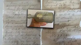 İki askerin mektupları 109 yıl sonra şişeden çıktı: Birinci Dünya Savaşı'nda cephedeydiler