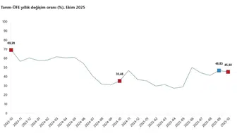 Ekim Ayında Tarım Ürünleri Üretici Fiyatlarında Artış