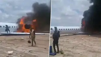 Kongo'da Uçak Kazası: Hükümet Heyeti Alevlerden Kurtuldu