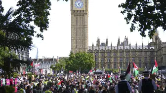 Londra’da Gazze’ye Destek Protestosu: Çok Sayıda Gözaltı