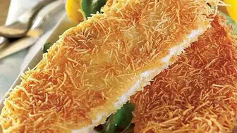 Gelinim Mutfakta Kadayıflı Çıtır Şinitzel Tarifi
