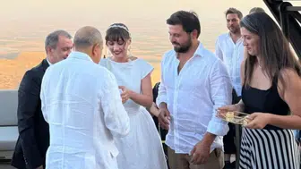 Sevda Erginci ve Efe Saydut Mardin'de Nişanlandı