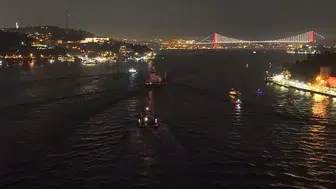 İstanbul Boğazı'nda tehlike atlatıldı: Gemi trafiği normale döndü