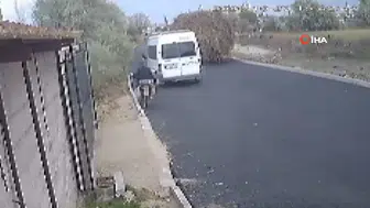 Niğde'de dehşet anları: Motosiklet kazası kamerada