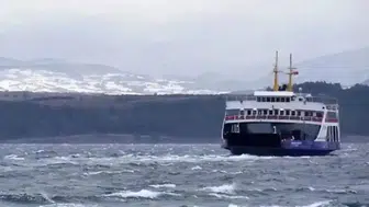 Kuzey Ege'de deniz ulaşımına fırtına molası: Bazı seferler iptal edildi