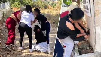 Denizli'de kan donduran şiddet: Ortaokullu öğrenciye akran zorbalığı kamerada