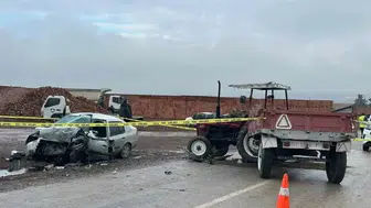 Çorum’da Traktör ile Otomobil Çarpıştı: Bir Ölü, İki Yaralı