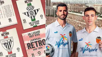 La Liga'da Takımlar Nostaljik Retro Formalarla Sahaya Çıkacak mı?