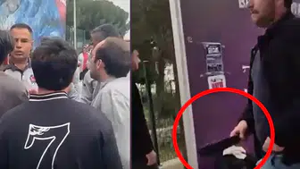 Ege Üniversitesi'nde dehşet anları: Bildiri dağıtan öğrencilere palalı saldırı