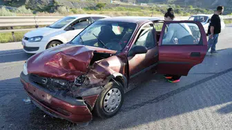 Kırıkkale'de korkutan kaza: Ankara yolunda trafik felç oldu