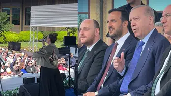 Haliç'te tarihi gün: Erdoğan, Azerin’in ezgilerine böyle eşlik etti