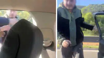 TEM Otoyolu’nda direksiyon başında şiddet: Trafik magandasına ağır fatura