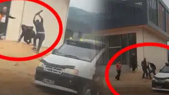 Trafikte öfke kontrolü kaybı: Çekici sürücüsünün dehşet saçtığı anlar kamerada