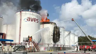 Mersin'deki tesiste korku dolu anlar: Yangına müdahalede acı bilanço belli oldu