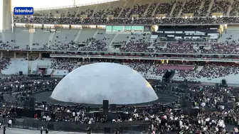 Kanye West coşkusu İstanbul’u kilitledi: Olimpiyat yolunda dev insan seli