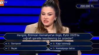 Milyoner’de Erzincan rüzgarı: Kemaliye’nin tescilli değeri izleyiciyi ekran başına kilitledi