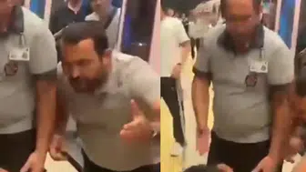 Marmaray'da yumruklu kavga: Görevlinin isyanı tokatla son buldu