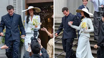 Dünyaevine girdiler: Dua Lipa ve Callum Turner’dan sürpriz Londra nikahı
