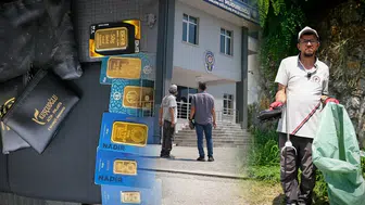 Düzce'de vicdanlı temizlik işçisi: Yerden kaldırdığı çanta servet değerindeydi