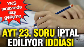 Milyonlarca öğrencinin beklediği YKS'de düğüm çözüldü: AYT'de o soru iptal edildi