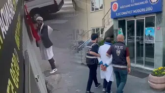 Kağıthane’de çirkin saldırı: Bayrağa kasteden şüpheli adalet önünde