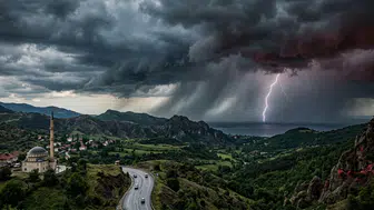 Meteoroloji uyardı: Güney Ege'de fırtınamsı rüzgar, Karadeniz'de sağanak etkili olacak