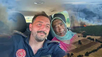 KOAH hastası 65 yaşındaki Hanife Teyze alevlere koştu: 'Yangını görünce dayanamadım'