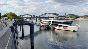 Ren Nehri'ndeki su kaybı ekosistemi ve lojistiği tehdit ediyor