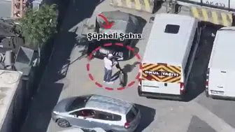 Skuterle kaçmaya çalıştı, dron takibiyle yakayı ele verdi: 54 suç kaydı çıktı
