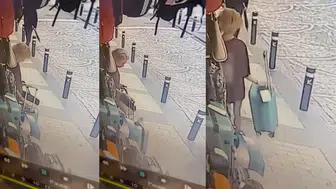 Kadıköy'de pes dedirten hırsızlık: Beğendiği valizi alıp gitti
