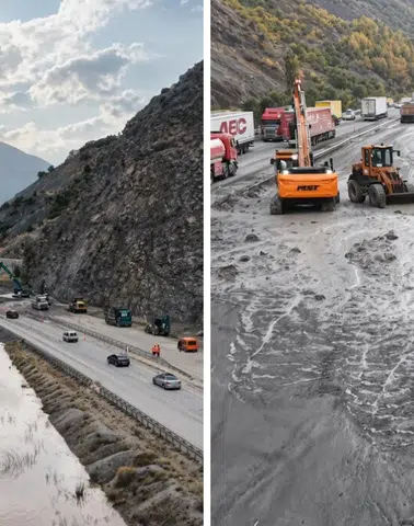 Erzincan'da kabus dolu gece: Sel ve heyelan ulaşımı felç etti