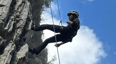 Olimpos'ta Uluslararası Kaya Tırmanışı Şenliği Düzenlendi