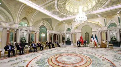 Cumhurbaşkanı Erdoğan, Kuveyt Emiri es Sabah ile Görüştü