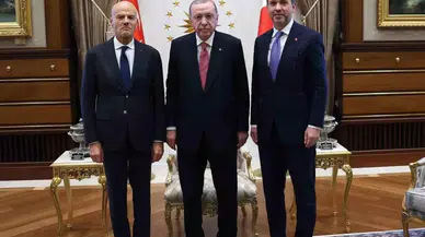 Cumhurbaşkanı Erdoğan, İtalya Milli Hidrokarbon Ajansı Başkanı Descalzi'yi Kabul Etti
