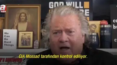 Steve Bannon’dan İsrail’e Sert Eleştiriler: CIA ve MOSSAD İlişkisi