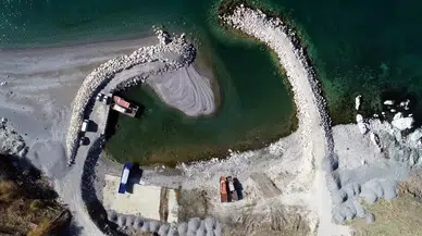 Tuşba'daki Balıkçı Limanı Kuraklıkla Mücadele Ediyor